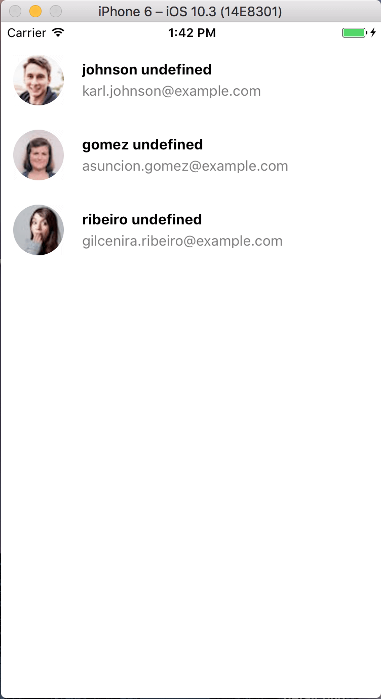 Styled FlatList React Native FlatList