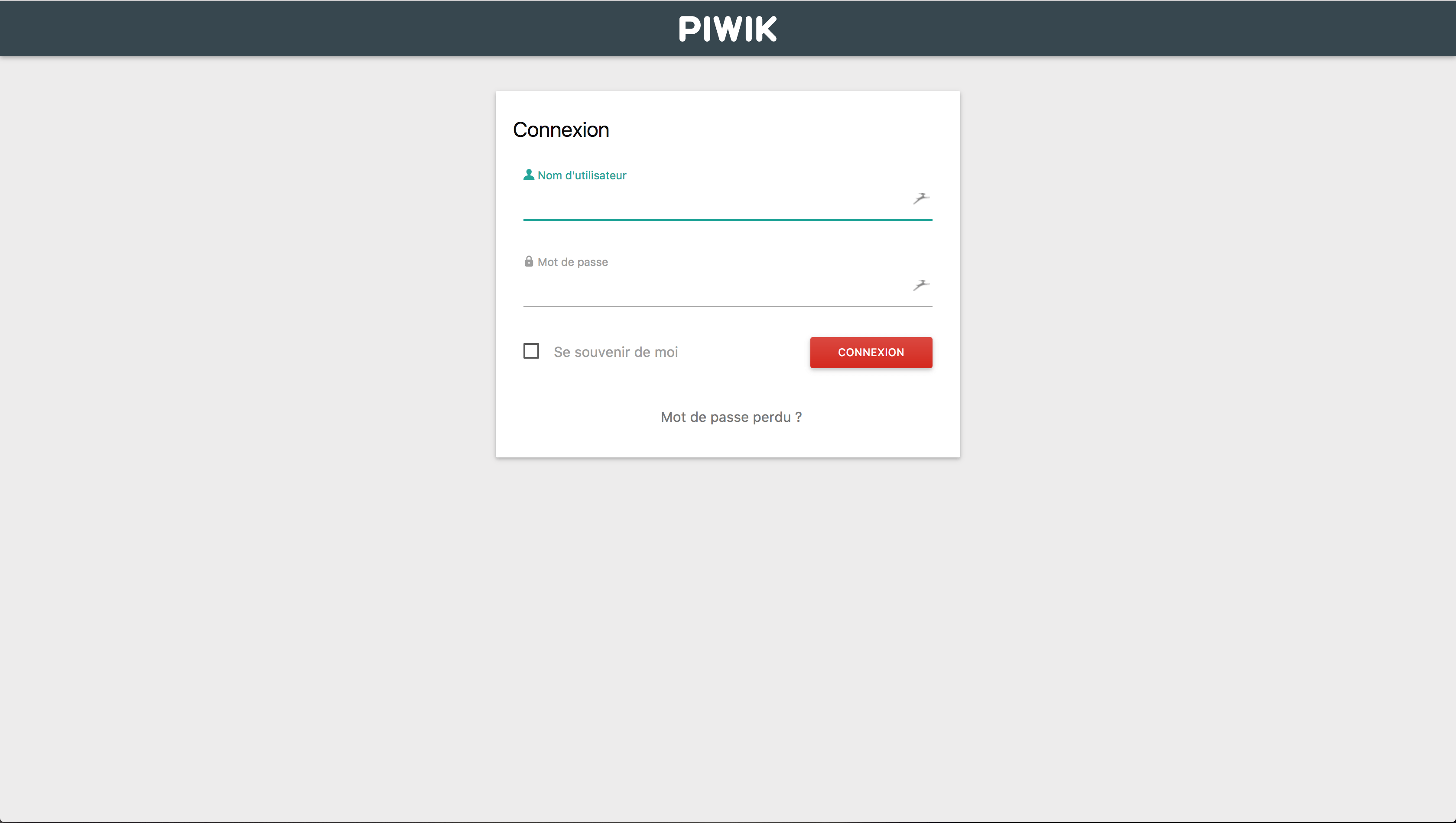 Piwik welcome screen Open-source analytics